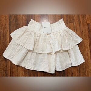 H&M Kids Cream Tiered Skirt